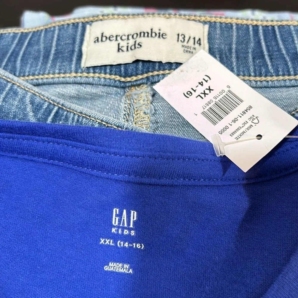 Abercrombie kids & GAP Kids Girls set size 14 GUC